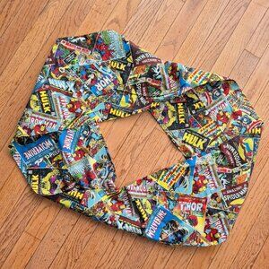 Marvel Superhero Infinity Scarf Cotton Handmade